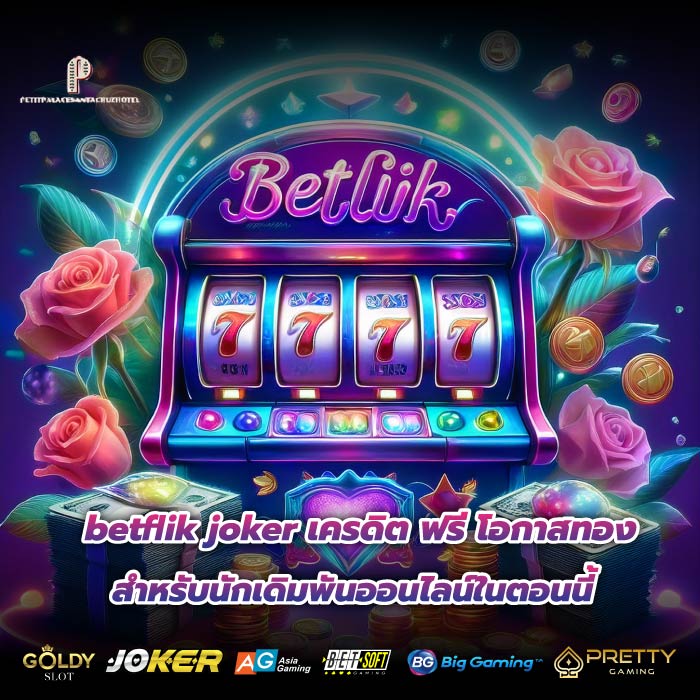 betflik joker เครดิต ฟรี โอกาสทองสำหรับนักเดิมพันออนไลน์ในตอนนี้